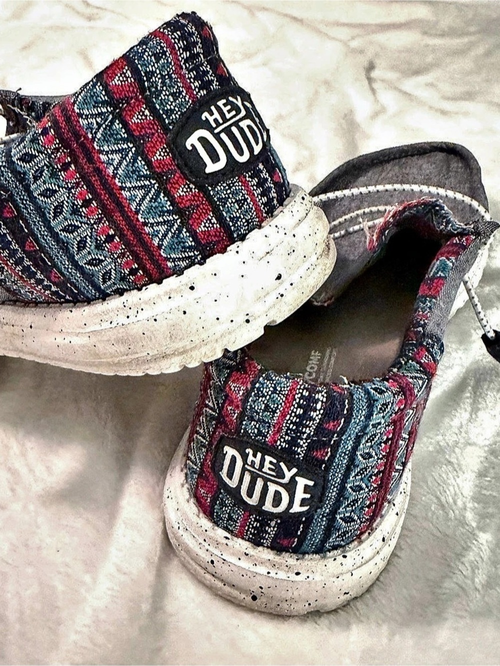 Hey Dude Wally Funk Jacquard Men's Sneakers US 13
